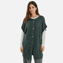 Cárdigan larga gris alpaca - Freequent