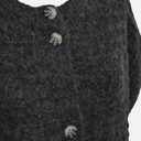 Cárdigan larga gris alpaca - Freequent