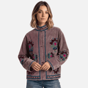 Chaqueta acolchada bordada - Surkana