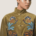 Chaqueta acolchada bordada - Surkana