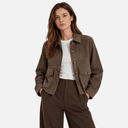 Chaqueta corta efecto ante - Freequent