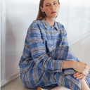Chaqueta rayas azules - PAN