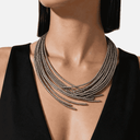 Collar abierto abalorios - Surkana