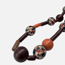Collar bolas naranja - Surkana