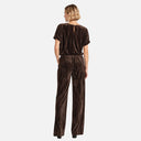 Pantalón terciopelo marrón - Freequent