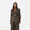 Conjunto de chaqueta con pantalón cuadros - Orfeo