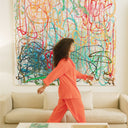 Conjunto de pantalón y blusa coral - PAN