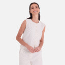 Conjunto de chaleco y pantalón de lunares - Freequent