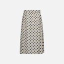 Falda midi fluida de lunares - Freequent