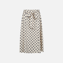 Falda midi fluida de lunares - Freequent