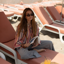 Blusa rayas naranjas