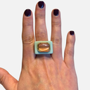 Anillo menta selenita