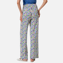 Pantalón recto multicolor