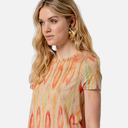 Vestido largo cruzado