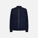 Cazadora azul marino