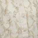 Chaqueta flecos rotos