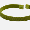 Pulsera malla ancha