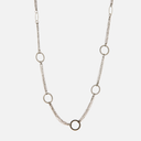 Collar cadena y anillas