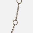 Collar cadena y anillas