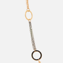 Collar cadena y anillas