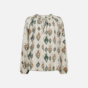 Blusa étnica verde