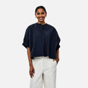Blusa corta y amplia minimalista - CKS