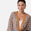 Kimono fluido con cinturón - Surkana