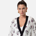 Kimono fluido con cinturón - Surkana