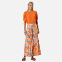 Pantalón tiro medio estampado - Surkana