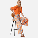 Pantalón tiro medio estampado - Surkana