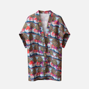Kimono fluido estampado con bolsillos - Edición limitada