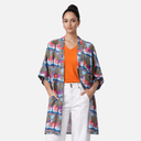 Kimono fluido estampado con bolsillos - Edición limitada