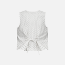 Blusa chaleco con lazada trasera - Freequent