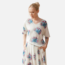 Falda estampada floral - PAN