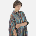 Camisa amplia fluida algodón - Orfeo