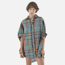 Camisa amplia fluida algodón - Orfeo