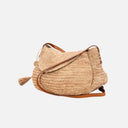 Bolso de rafia con correa ajustable - Bagatelle