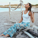 Pantalón estampado azul - Freequent