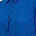 Camisa larga de lino y viscosa - Freequent