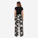Pantalón ancho estampado de hojas - Freequent