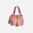Bolso saco con pañuelo y cadena - Alexah