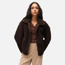 Chaqueta reversible marrón - Systemaction