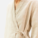 Kimono jacquar beige