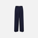 Pantalón ancho azul