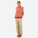 Pantalón cuadro negro