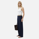 Pantalón goma rayas