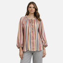 Blusa rayas naranjas