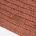 Bolso rafia cremallera