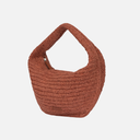 Bolso rafia cremallera