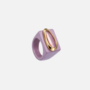 Anillo morado selenita